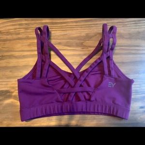 Purple Sports Bra